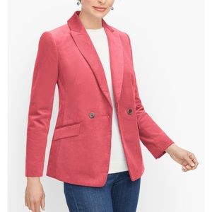 DOUBLE BREASTED CORDUROY BLAZER